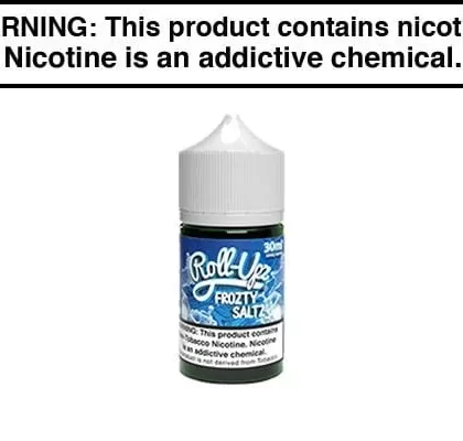 BLUE RASPBERRY FROZTY BY JUICE ROLL UPZ SALT 30ML - Vapejuice