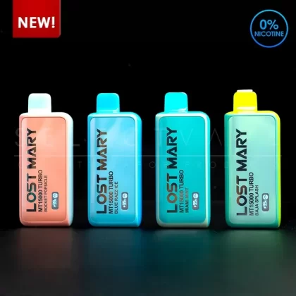 Lost Mary MT15000 Turbo 0% Zero Nicotine Disposable Vape (35000 Puffs)