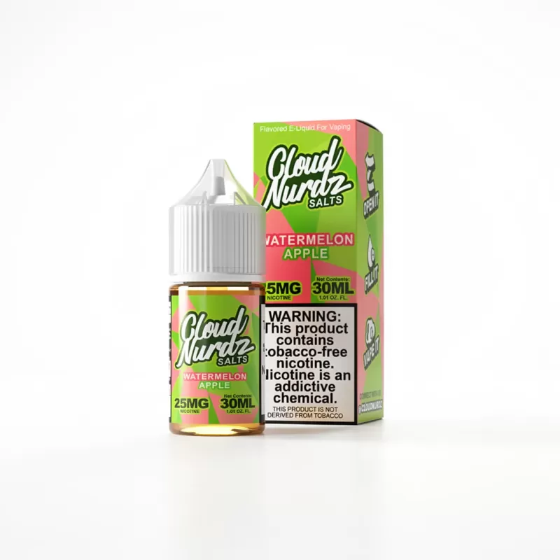 Cloud Nurdz TFN Salt Uva Manzana 30ml - Fumotvapemexico - Image 2