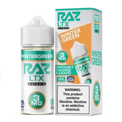 Pod Juice x RAZ TF Wintergreen 100ml - Vape Product, Vape Product