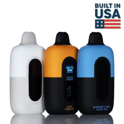 Fifty Bar V2 20K 20,000 Puffs Disposable Vape - 16ML - Mint