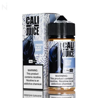 Cali Juice E liquid- Frozen Blackberry - 100mL - 6mg