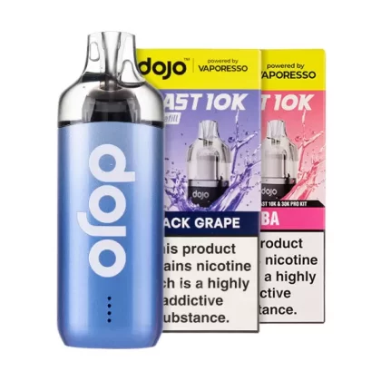 Vaporesso Dojo Blast 10K Prefilled Pod Kit Bundle - Pineapple Ice