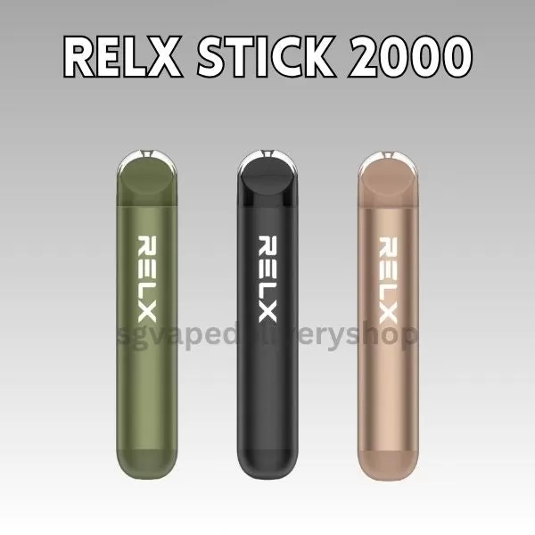 Relx Stick 2000 Puffs - Peach Strawberry