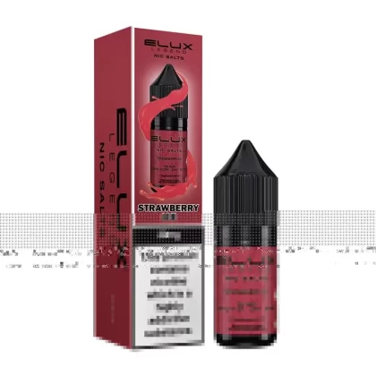 Strawberry Ice Elux Legend 10ml Nic Salt E Liquid