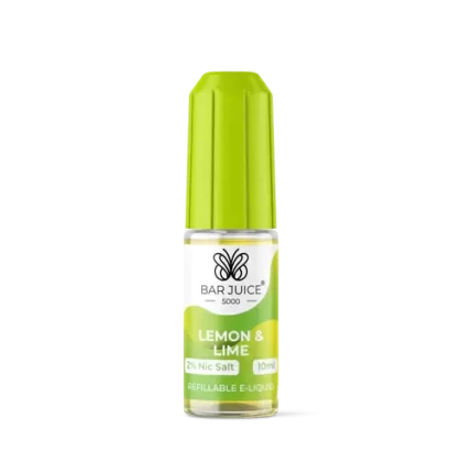 Lemon & Lime Nic Salt E-Liquid by Bar Juice 5000 - Eliquidsupply