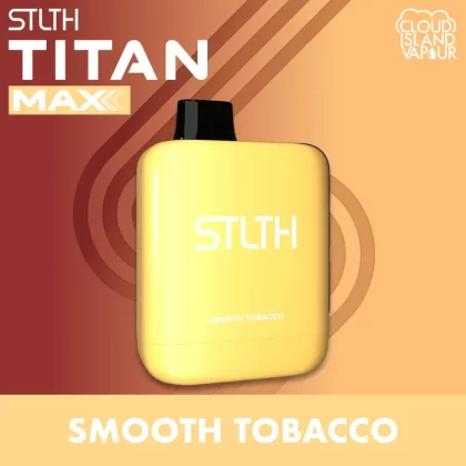 STLTH TITAN MAX Disposable Vape – Smooth Tobacco