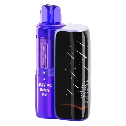 JNR P4 Stellarc 100K Prefilled Pod Kit - Flavour#Black Dragon Ice & Passionfruit Kiwi>Blue Razz Cherry & Blueberry Raspberry Cherry>Blueberry Red Raspberry & Blueberry Pomegranate Ice>Fizzy