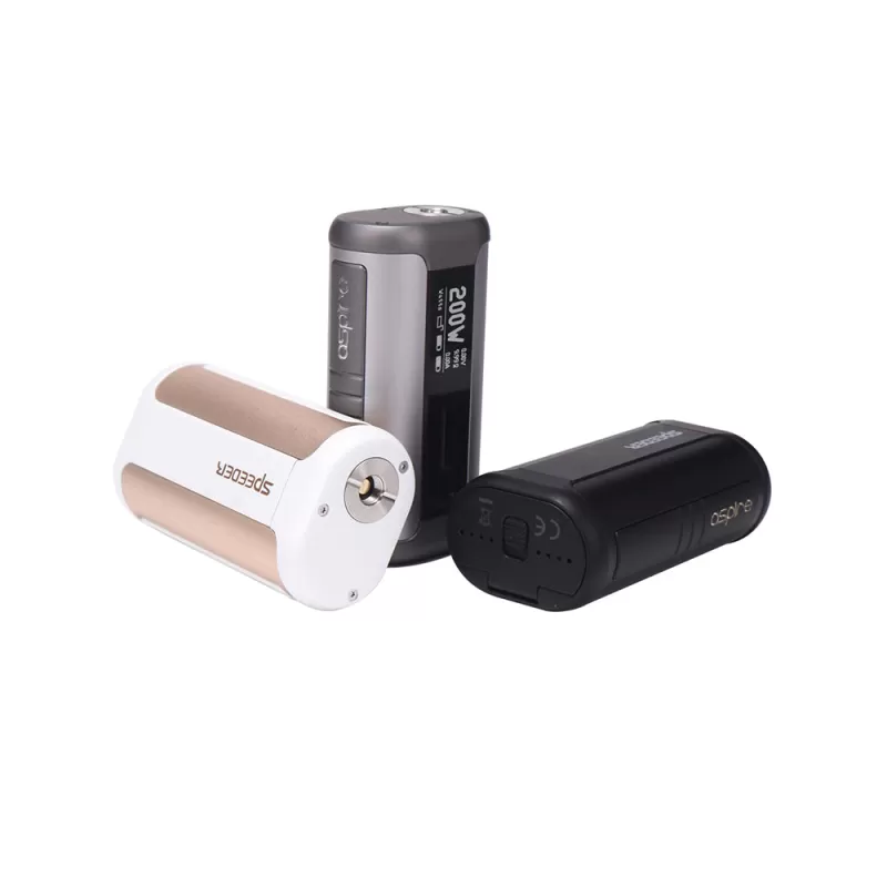 Aspire Speeder 200W TC Box Mod - Silver - Image 2