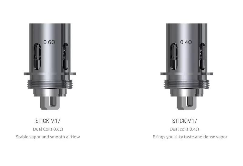 Smoktech M17 Coils ohms 5pk - 0.6 ohm
