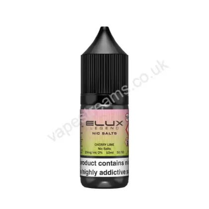 Elux Legend Cherry Lime Nic Salt E-Liquid - Vapestreams Co