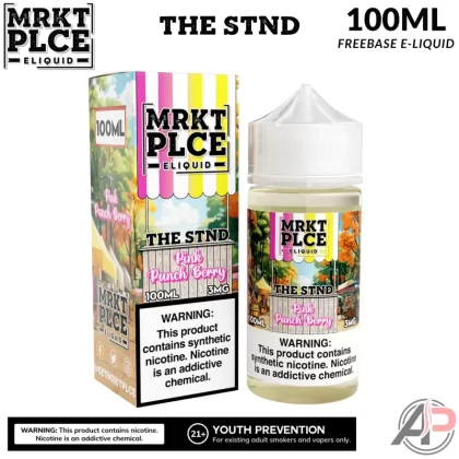 MRKT PLCE Pink Punch Berry THE STND E-Liquid 100mL