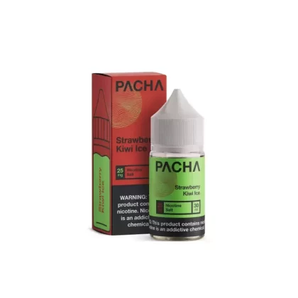 Strawberry Kiwi Ice Pachamama TFN Salt 30ml - Eightvape