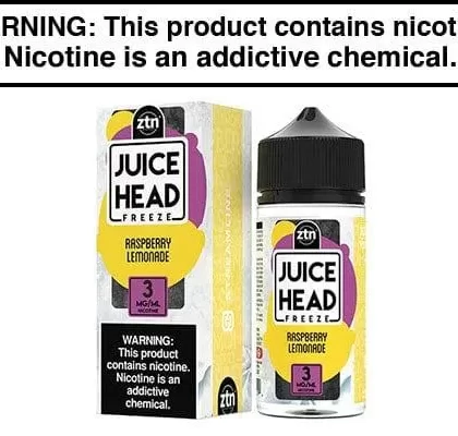 RASPBERRY LEMONADE FREEZE BY JUICE HEAD ZTN 100ML - Vapejuice