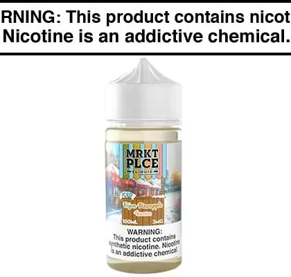 ICED FEIJOA PINEAPPLE GUAVA BY MRKT PLCE 100ML - Vapejuice