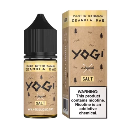 Yogi Salt Peanut Butter Banana Granola Bar eJuice - Vape Product; Vape Product, Vape Product