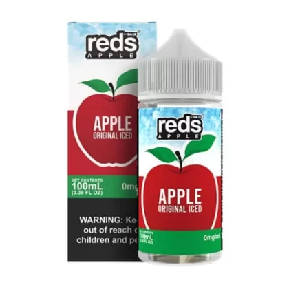Reds E-Liquid – Apple Original Iced 100ml