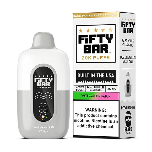 Fifty Bar V2 Disposable | 20000 Puffs - Image 2