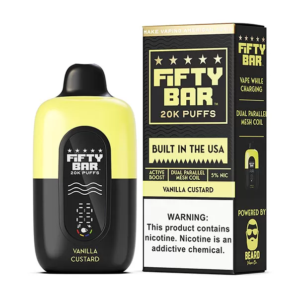 Fifty Bar V2 Disposable | 20000 Puffs - Image 3