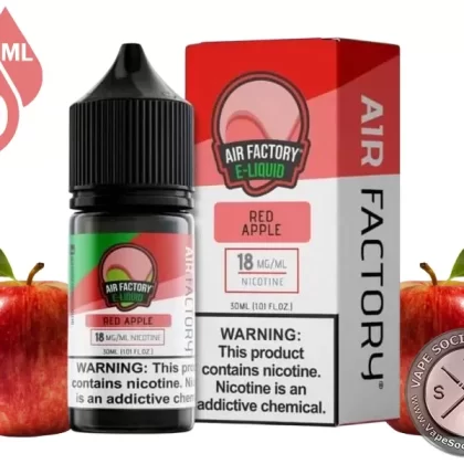 Red Apple AIR FACTORY SALTS 30ml - Vape Product, Vape Product