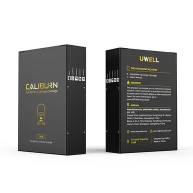 Uwell Caliburn G2 Empty Replacement Pods | 2-pack