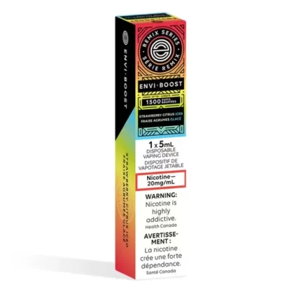 ENVI BOOST 1500 – STRAWBERRY CITRUS ICED