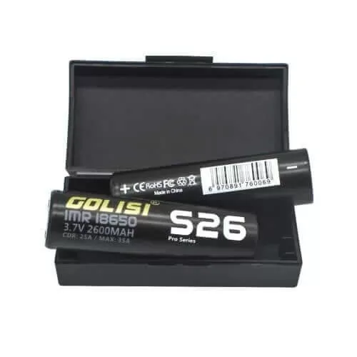 Golisi 18650 3000 mAh 35A IMR Battery (Double Pack)