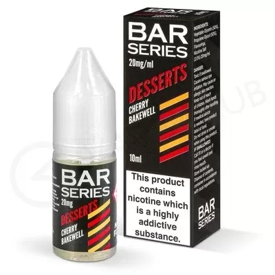 Cherry Bakewell Nic Salt E-Liquid by Bar Series Desserts - Ecigpremium