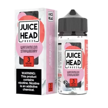 Juice Head Watermelon Strawberry Chilled Vape e-Liquid 100mL - Vape Product, Vape Product (A1B028)