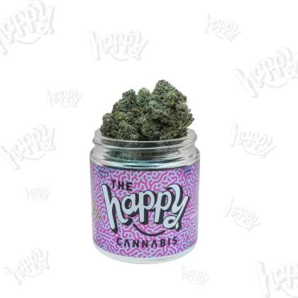 The Happy Cannabis 3.5g Wedding Cake Flower The Happy Cannabis