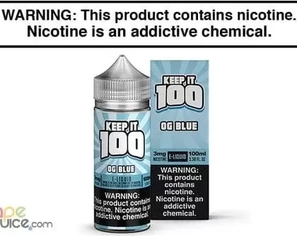 OG BLUE BY KEEP IT 100 100ML - Vapejuice