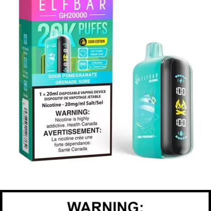 Sour Pomegranate Elf Bar GH20000 Disposable Vape