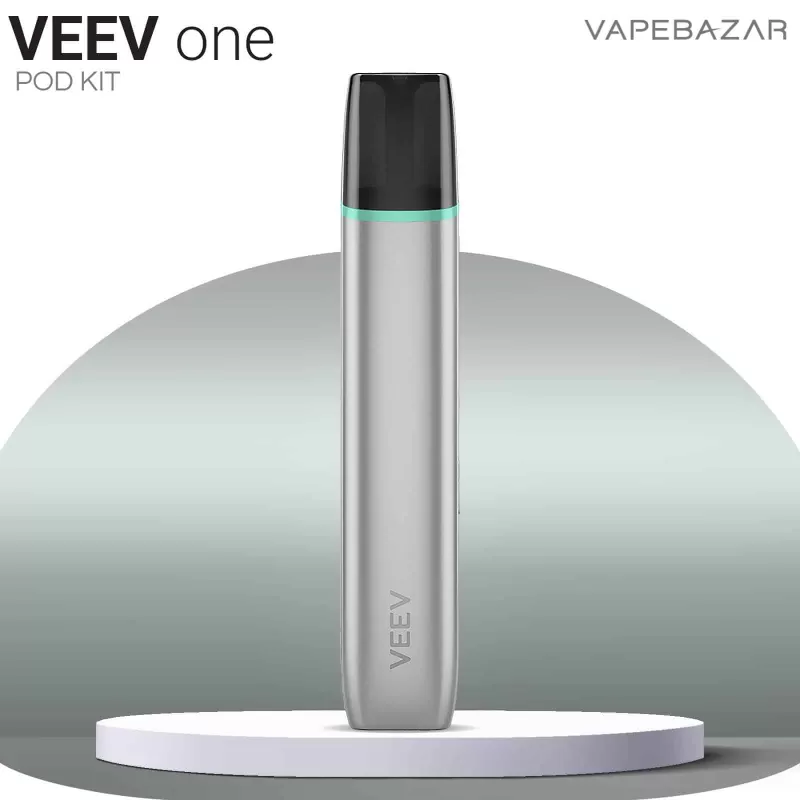 Veev One Pod Kit- Silky Grey - Pod Kit / Veev / 500 mAh / USB-C