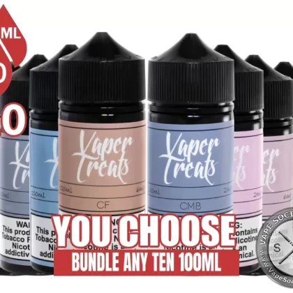 Vaper Treats Bundle 10x100ml (1000ml)