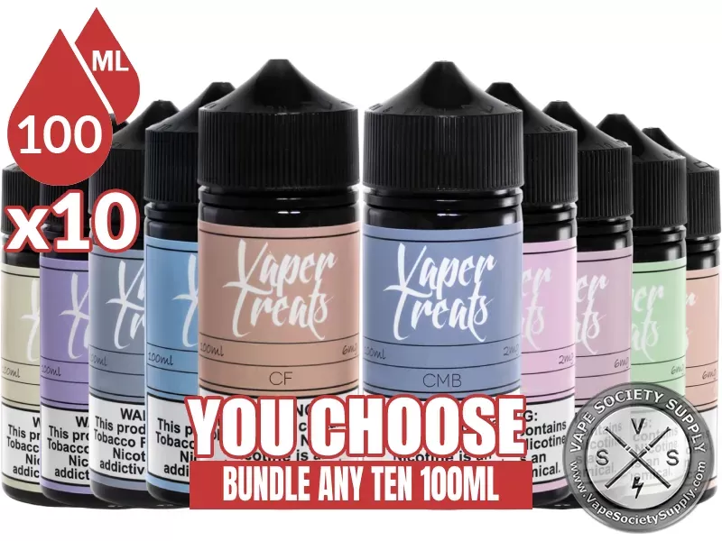 Vaper Treats Bundle 10x100ml (1000ml)