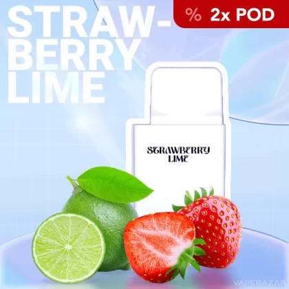 La Fume Cuatro – Strawberry Lime – Prefilled Liquid Pod – 2er Pack - 2-isopropyl-N,2,3 -trimethylbutyramide / Propylenglykol / Glycerin / Nikotin-Benzoat / La Fume / 20mg/ml