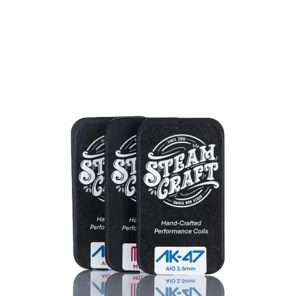 Steam Craft Customs Hand Crafted Coils - Tezla (AIO) - 2.5mm 0.48 ohm