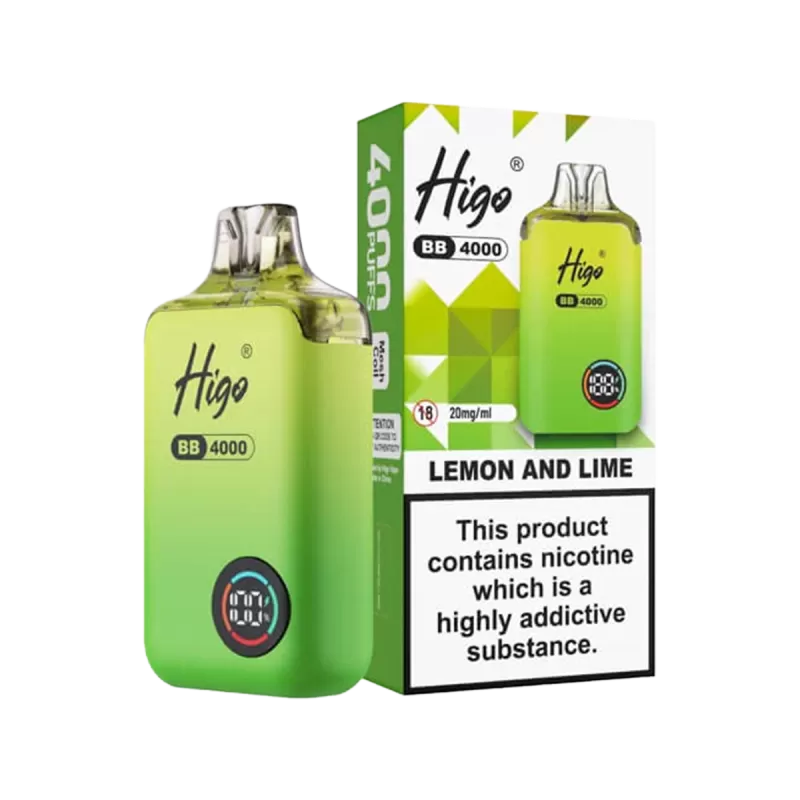 Higo BB 4000 Vape Kit - Cherry Berries - Ecigwizard - Image 2