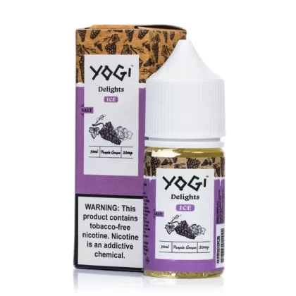 Yogi Delights Salt Purple Grape Ice eJuice - Vape Product, Vape Product
