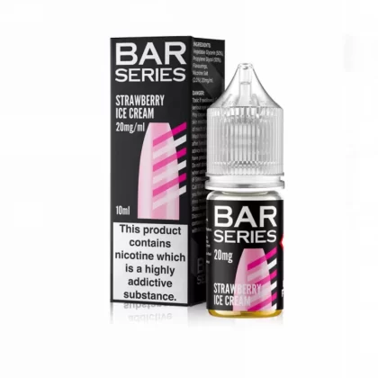 Bar Series Strawberry Ice Cream 10mg Salt Nicotine E-Liquid - Vapourdays Co