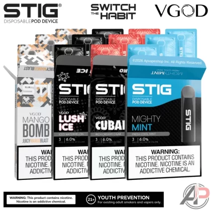 Vgod Stig Disposable Vape Device 3 Pack