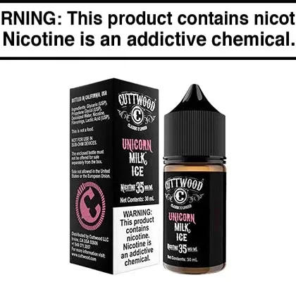 UNICORN MILK ICE BY CUTTWOOD SALT 30ML - Vapejuice