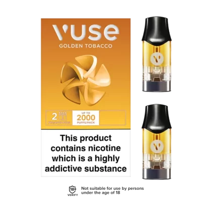 Vuse ePod vPro Golden Tobacco Pods - 18mg (Discontinued)