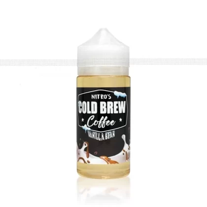 VANILLA BEAN E LIQUID BY NITROS COLD BREW COFFEE 100ML 70VG