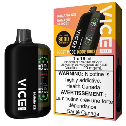 Vice Boost Disposable Vape – Banana Ice