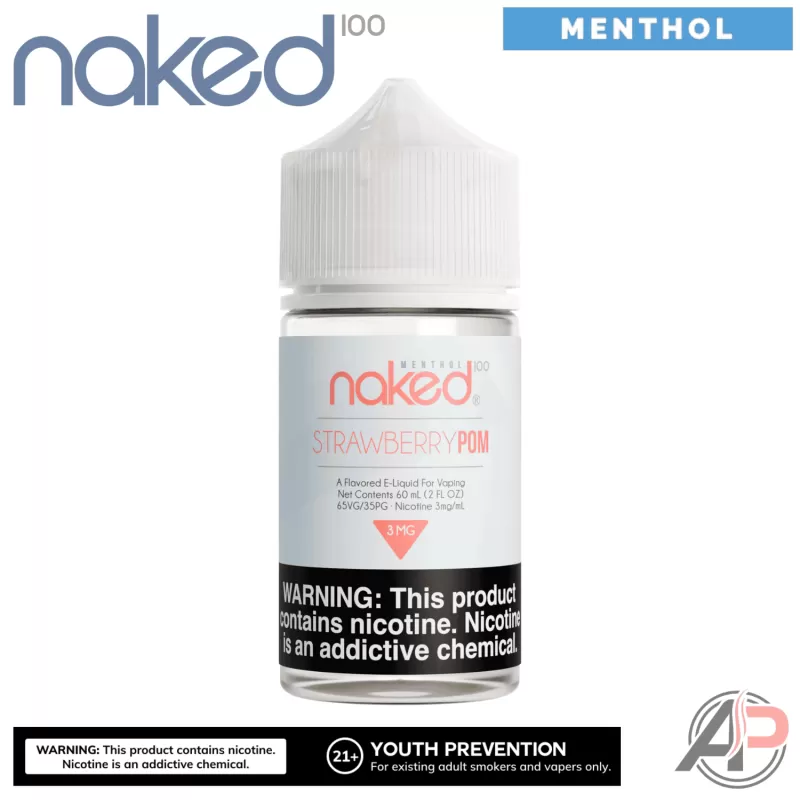 Naked 100 Strawberry Pom E-Liquid 60mL
