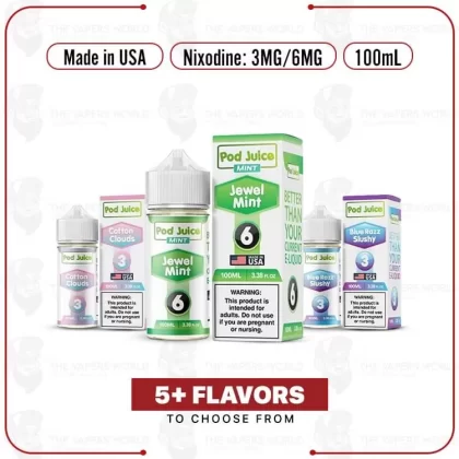 Pod Juice Nixodine 100mL E-Juice - Thevapersworld