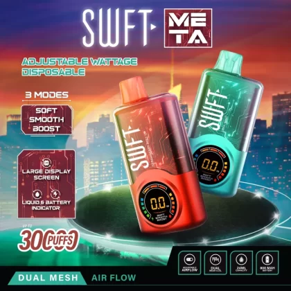 SWFT Meta 30K Rechargeable Disposable Device - 30000 Puffs - Kiwi Passion Ice