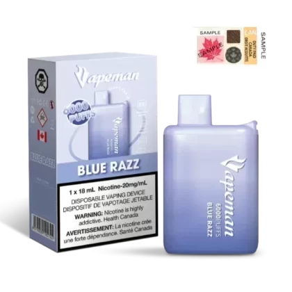 VAPEMAN 6000 – BLUE RAZZ
