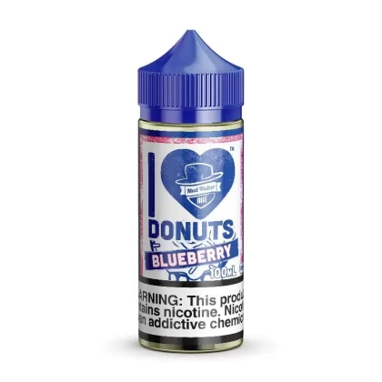 I Love Donuts Blueberry By Mad Hatter 100ml (3mg, 6mg) E Juice
